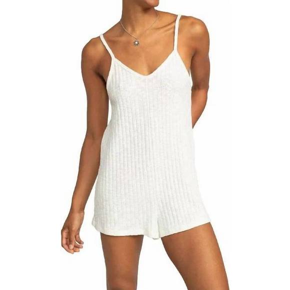 NEW ROXY on our way romper in white - Picture 1 of 2
